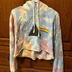 Pink Floyd, cropped hoodie, size M